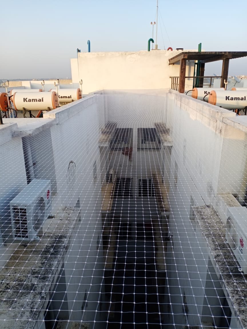 Ensuring Safety and Comfort - Pigeon Net Installation in Range Hills Pune for a Safer Home Environment