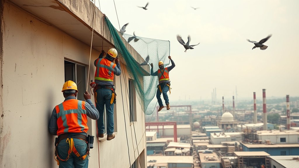 Ensuring Safety and Pest-Free Living with Pigeon Net Installation in Saturna MIDC Amravati
