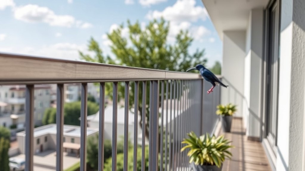 Kagal Balcony Safety — Invisible Grill for Kids Bird Deterrent Kagal Balcony Safety — Invisible Grill for Kids Bird Deterrent