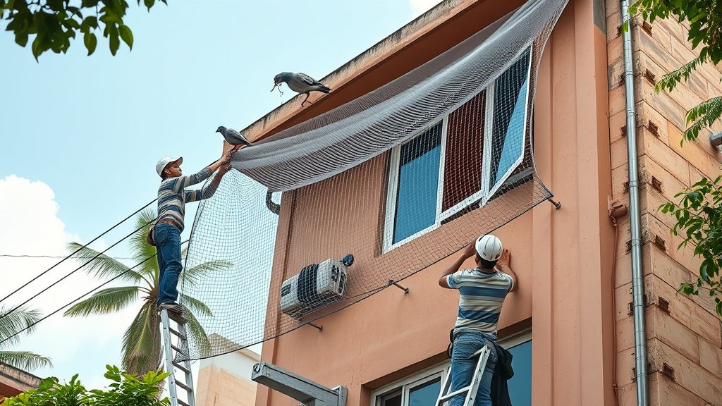 Pigeon Net Installation in Degloor Naka Nanded: Expert Services for Your Home