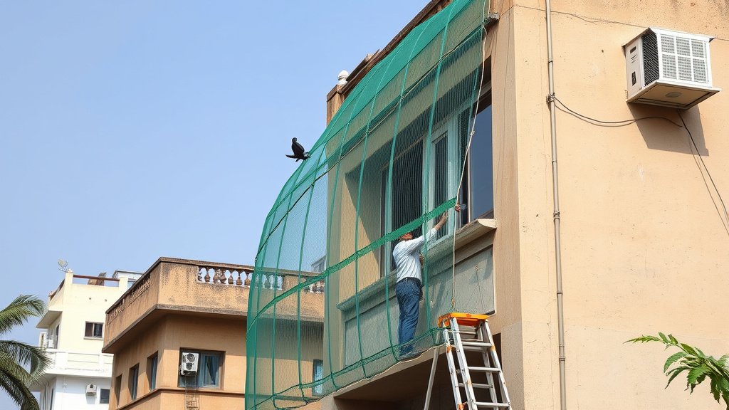 Pigeon Net Installation in Degloor Naka Nanded: Expert Services for Your Home