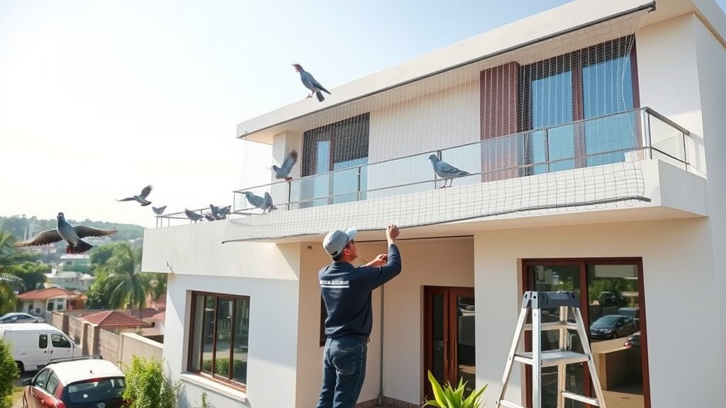 Pigeon Net Installation in Gadhinglaj - Safeguarding Homes