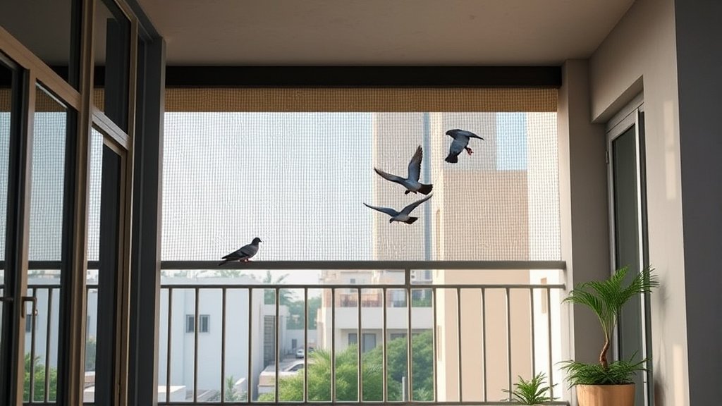Pigeon Net Installation in Mangalwar Peth – Safe Balcony Solutions Invisible Grill for Kids Bird Control Pigeon Net Installation in Mangalwar Peth – Safe Balcony Solutions Invisible Grill for Kids Bird Control