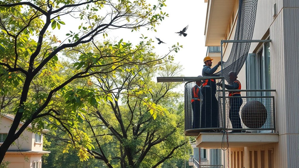 Pigeon Net Installation in Nagala Park - Safer Balconies Pigeon Net Installation in Nagala Park - Safer Balconies