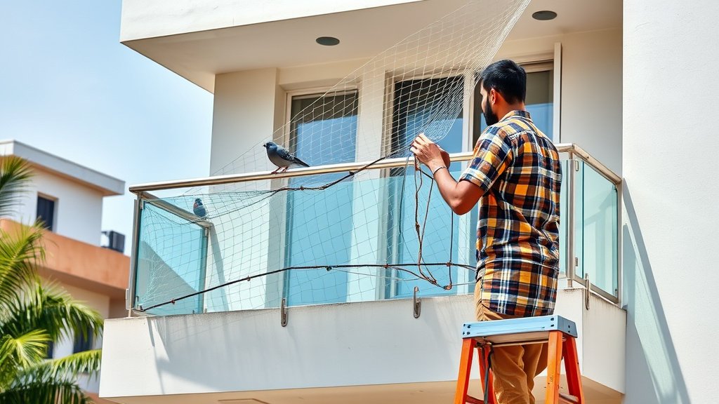 Pigeon Net Installation in Naregaon — A Practical Guide for Homes