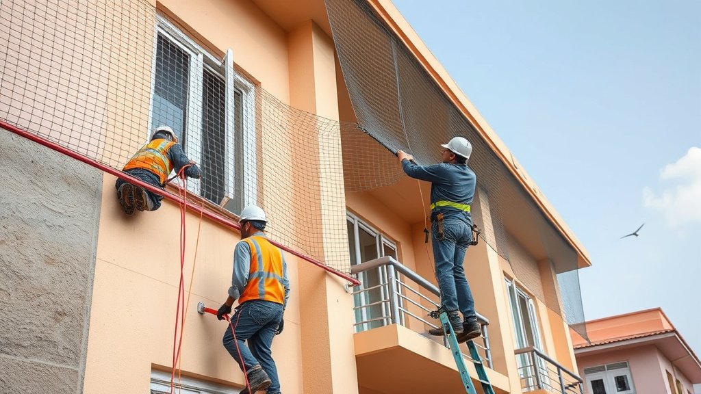 Pigeon Net Installation in Sane Guruji Vasahat - Safe, Smart Solutions Pigeon Net Installation in Sane Guruji Vasahat - Safe, Smart Solutions