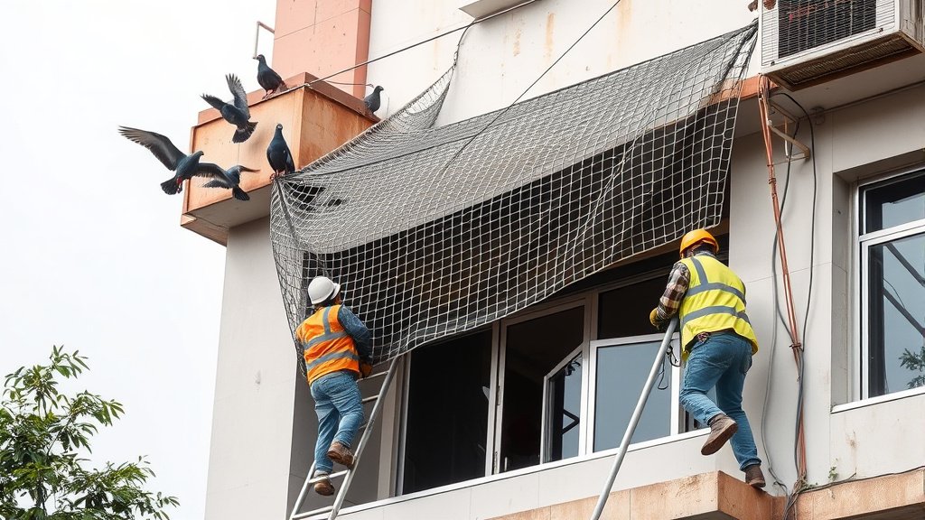 Pigeon Net Installation in Shakti Nagar Nanded: Expert Solutions for Pest Control