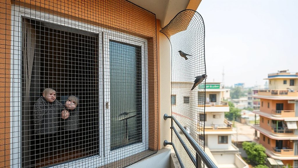 Ensuring Safety and Bird Control in Shree Nagar Parbhani An Innovative Guide to Netting and Grill Solutions