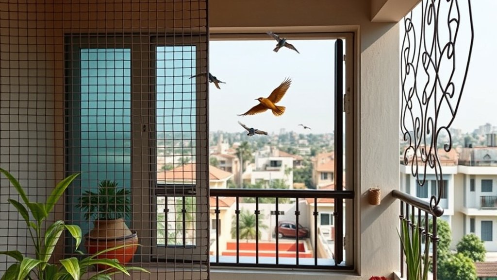 Ensuring Safety and Bird Control in Shree Nagar Parbhani An Innovative Guide to Netting and Grill Solutions