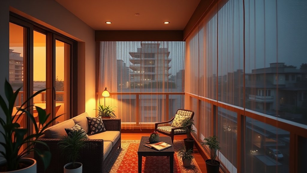 Pigeon net installation in Tarabai Park - Balcony Safety for Modern Homes Pigeon net installation in Tarabai Park - Balcony Safety for Modern Homes