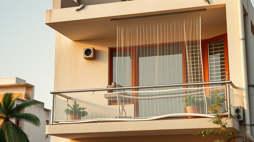 Ensuring Safety and Comfort with Pigeon Net Installation and Invisible Grills in Vaishali Nagar Parbhani Ensuring Safety and Comfort with Pigeon Net Installation and Invisible Grills in Vaishali Nagar Parbhani
