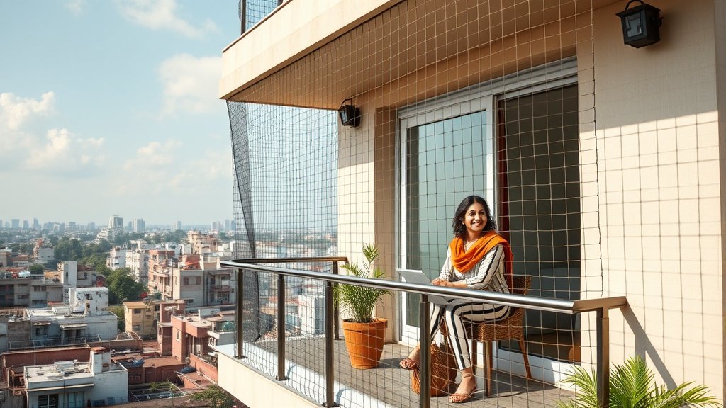 Pigeon Nets Osmanpura: Expert Installation Balcony Safety Solutions Pigeon Nets Osmanpura: Expert Installation Balcony Safety Solutions